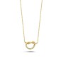 14 Karat Gold Knot Necklace