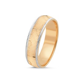 14K Gold Women's Wedding Ring (5ALY1176)