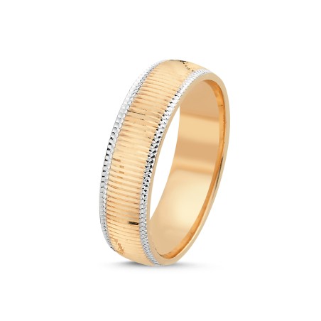 14K Gold Women's Wedding Ring (5ALY1176)