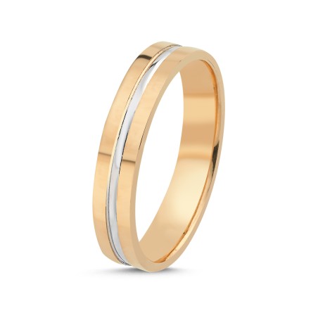 14 Karat Gold Herren-Ehering (5ALY1508)