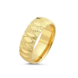 14K Gold Women's Wedding Ring (5ALY1444)