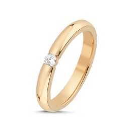 14K Gold Women's Wedding Ring (5ALY1564)