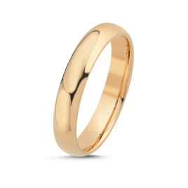 14K Gold Men's Wedding Ring (5ALY1729)