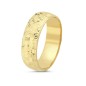 14K Gold Men's Wedding Ring (5ALY1633)