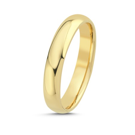 14K Gold Men's Wedding Ring (5ALY1735)