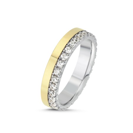 14K Gold Women's Wedding Ring (5ALY1754)