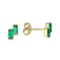 14 Karat Gold Gemstone Earrings