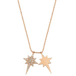 0.16 ct Pole Star Necklace