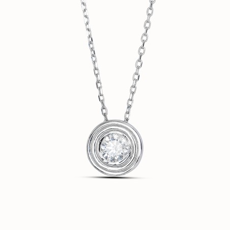 0,18 ct Pırlanta Timeless Kolye