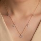 0.27 ct Diamond Star Necklace