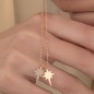 0.16 ct Pole Star Necklace