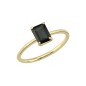 14 Karat Gold mit Onyx Ring