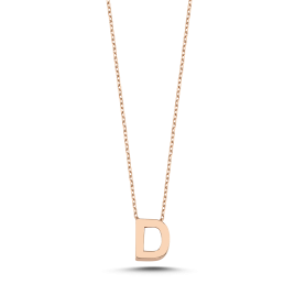 14K Gold Letter Necklace