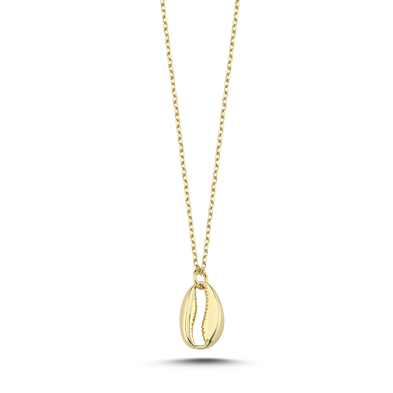 14 Karat Gold Muschel-Halskette