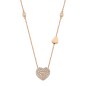 0.23 ct Diamond Heart Necklace