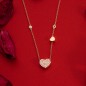 0.23 ct Diamond Heart Necklace