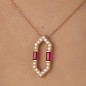 0,78 Ct Diamond Necklace