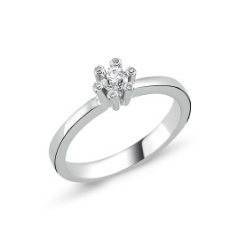 0.18 ct Diamond Solitaire Ring