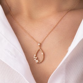 0.13 ct Diamond Necklace