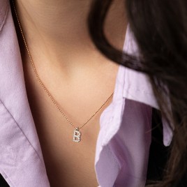 0.09 ct Diamond Necklace