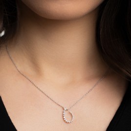 0,18 ct Pırlanta Kolye