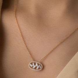 0.28 ct Diamond Necklace