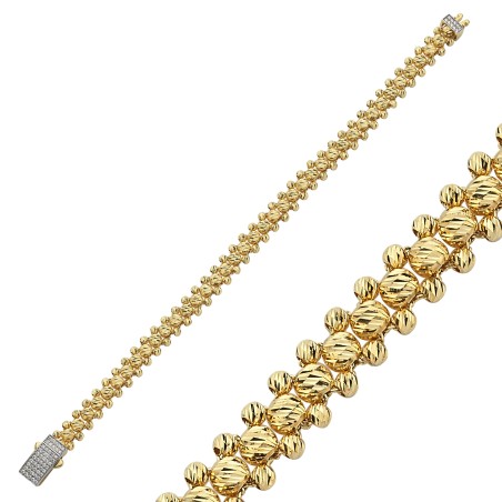 14 Karat Gold Dorika Bracelet