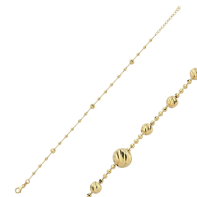 14 Karat Gold Dorika Bracelet