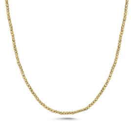 14 Karat Gold Dorika Halskette